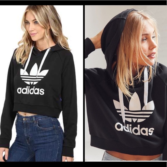 adidas Tops - Adidas Crop Hoodie